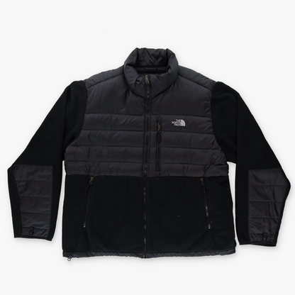 THE NORTH FACE Denali Black Puffer Fleece Zip-Up Jacket (XXL)