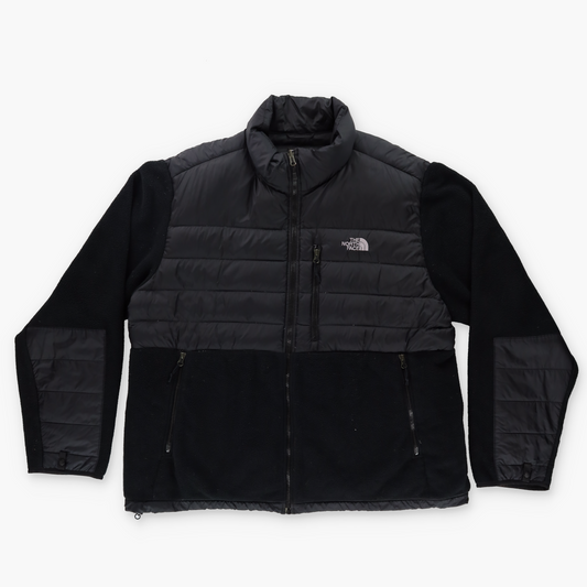 THE NORTH FACE Denali Black Puffer Fleece Zip-Up Jacket (XXL)