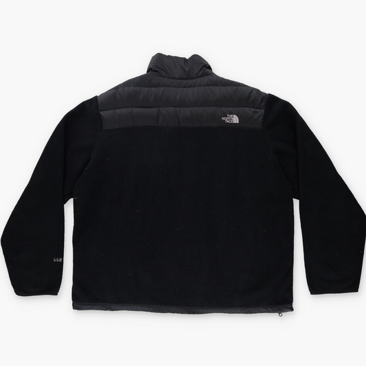 THE NORTH FACE Denali Black Puffer Fleece Zip-Up Jacket (XXL)