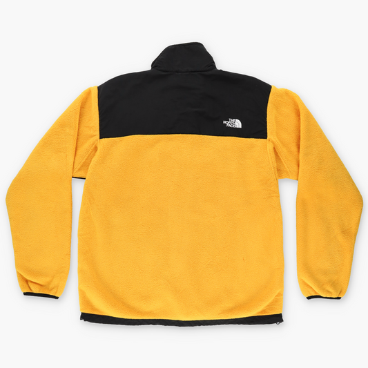 THE NORTH FACE Retro Denali Yellow & Black Zip-Up Fleece Jacket (L)