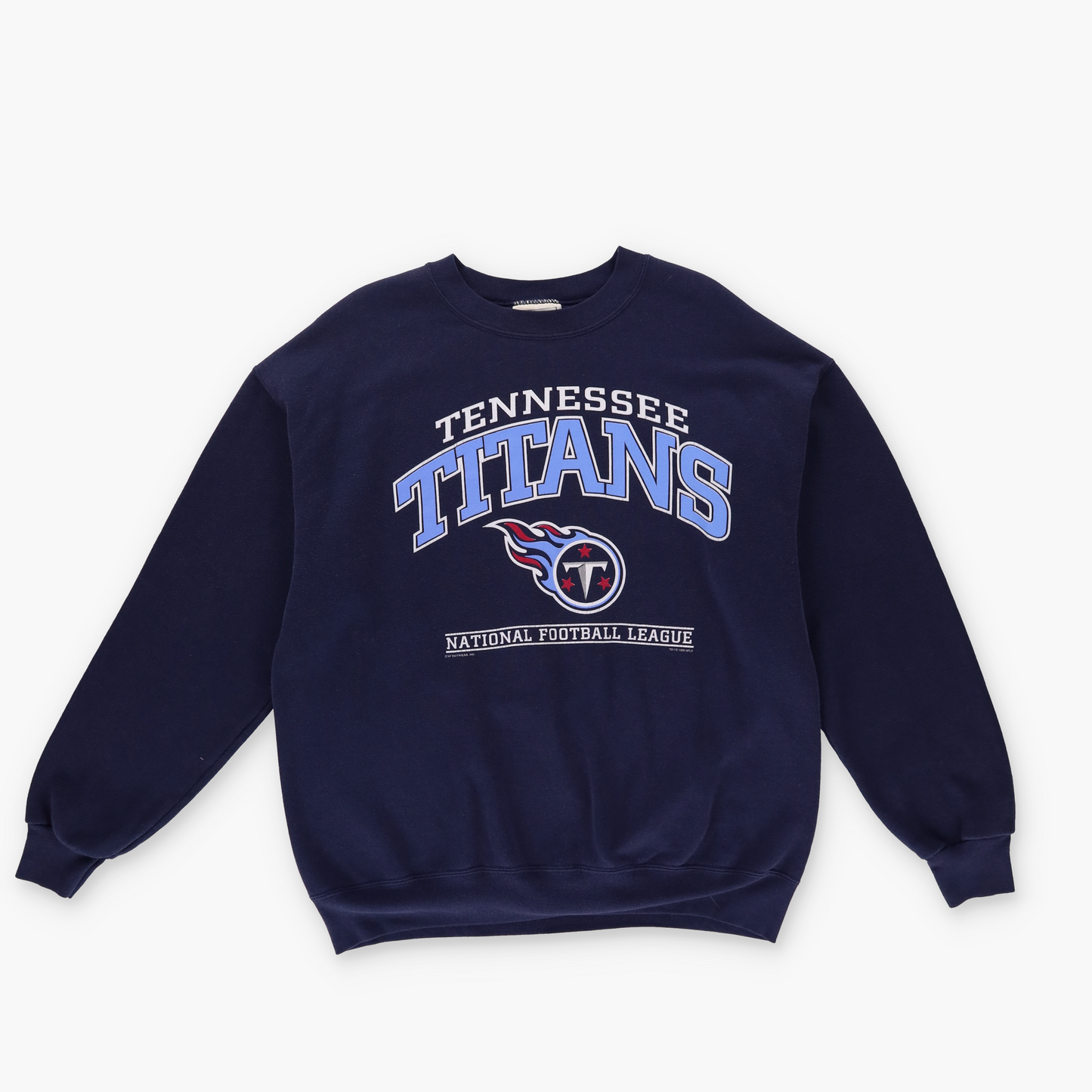 LEE SPORT NFL 1999 'Tennessee Titans' Graphic Sweatshirt (L)
