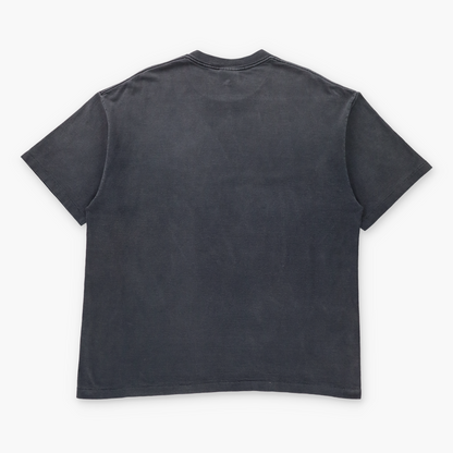 Vintage HARLEY DAVIDSON New York Cafe Retro Graphic USA Made Single Stitch Faded Black Tee (XXL) ***COCO Vintage Sole Melbourne