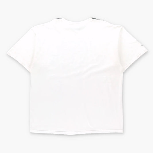 Vintage TAPOUT White Y2K Wrestling T-Shirt (XL)