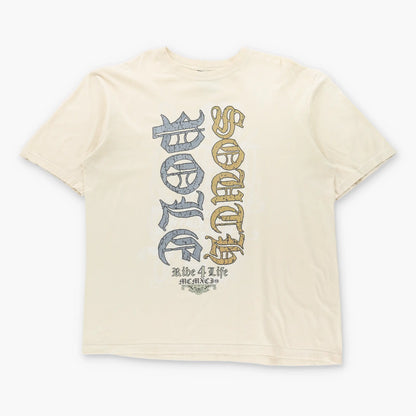 Vintage SOUTHPOLE "Ride 4 Life" Spell Out Logo Y2K Tee (XXXL)