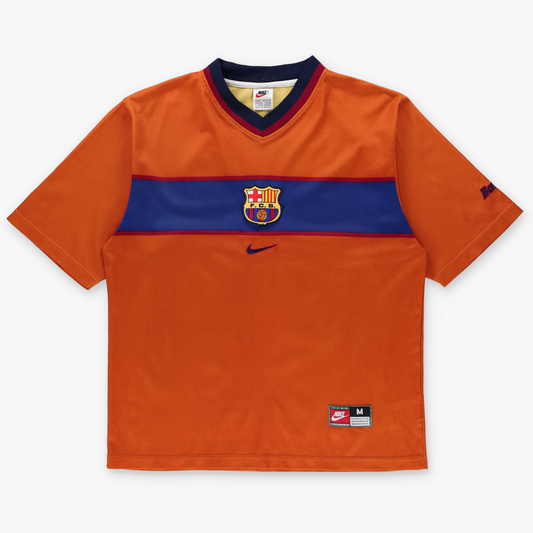 NIKE Barcelona 'Barca' 1998-2000 Away Soccer Jersey (M)
