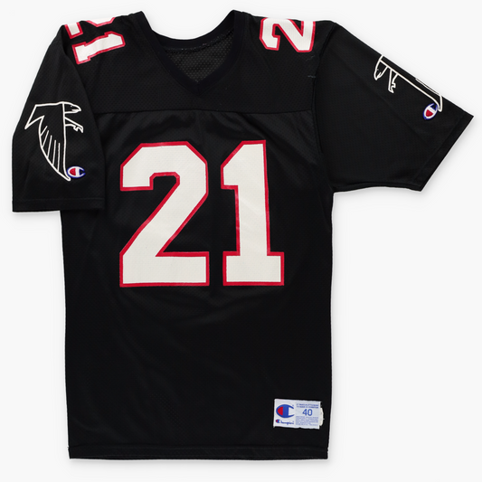 CHAMPION Atlanta Falcons Deion Sanders USA Made Mesh Football Jersey (S)