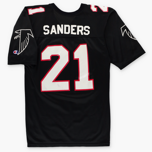 CHAMPION Atlanta Falcons Deion Sanders USA Made Mesh Football Jersey (S)