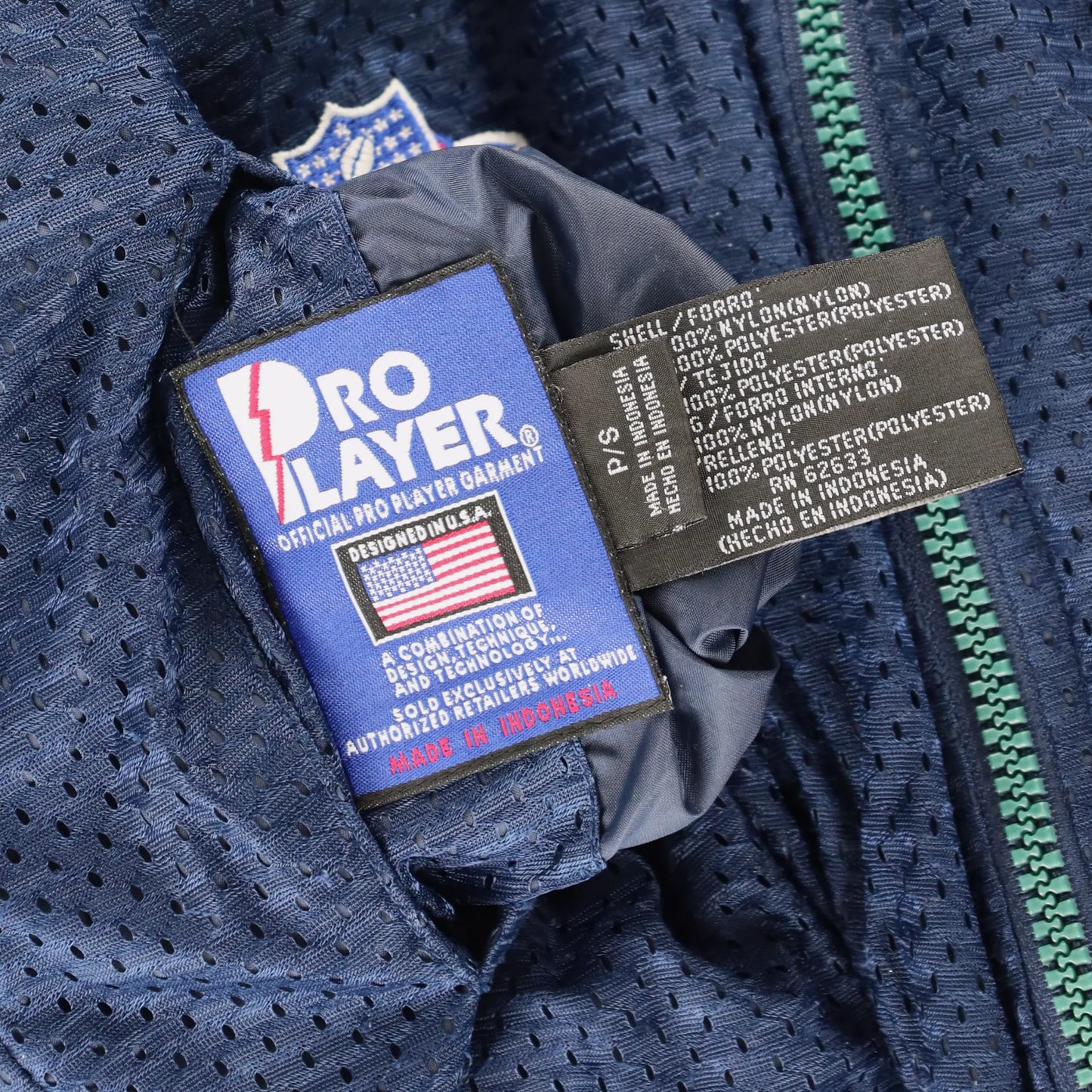 Vintage DOLPHINS Reversible NFL Football PRO PLAYER Hooded Jacket (S) - Vintage Sole Melbourne