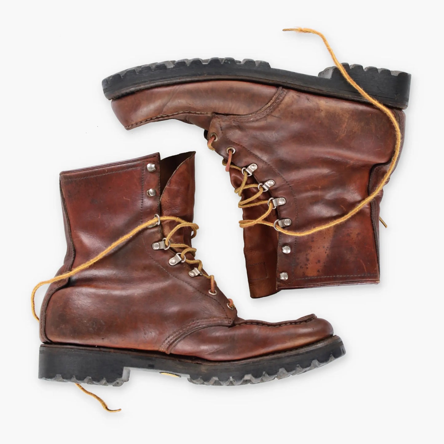 RED WING Irish Setter Brown Leather Hunting Boots (12 B) - Vintage Sole Melbourne