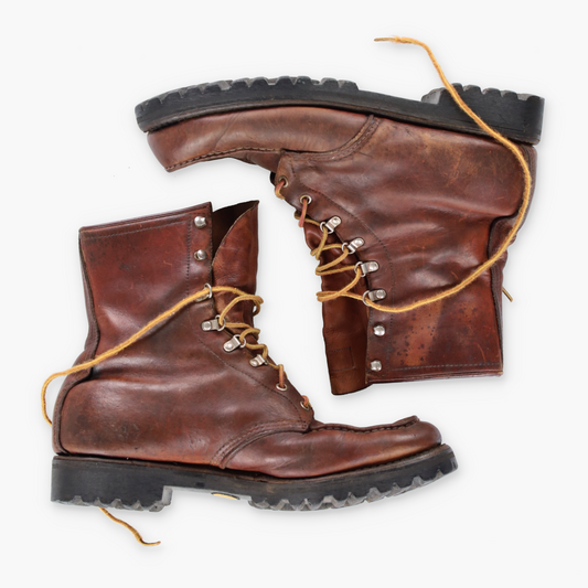 RED WING Irish Setter Brown Leather Hunting Boots (12 B)