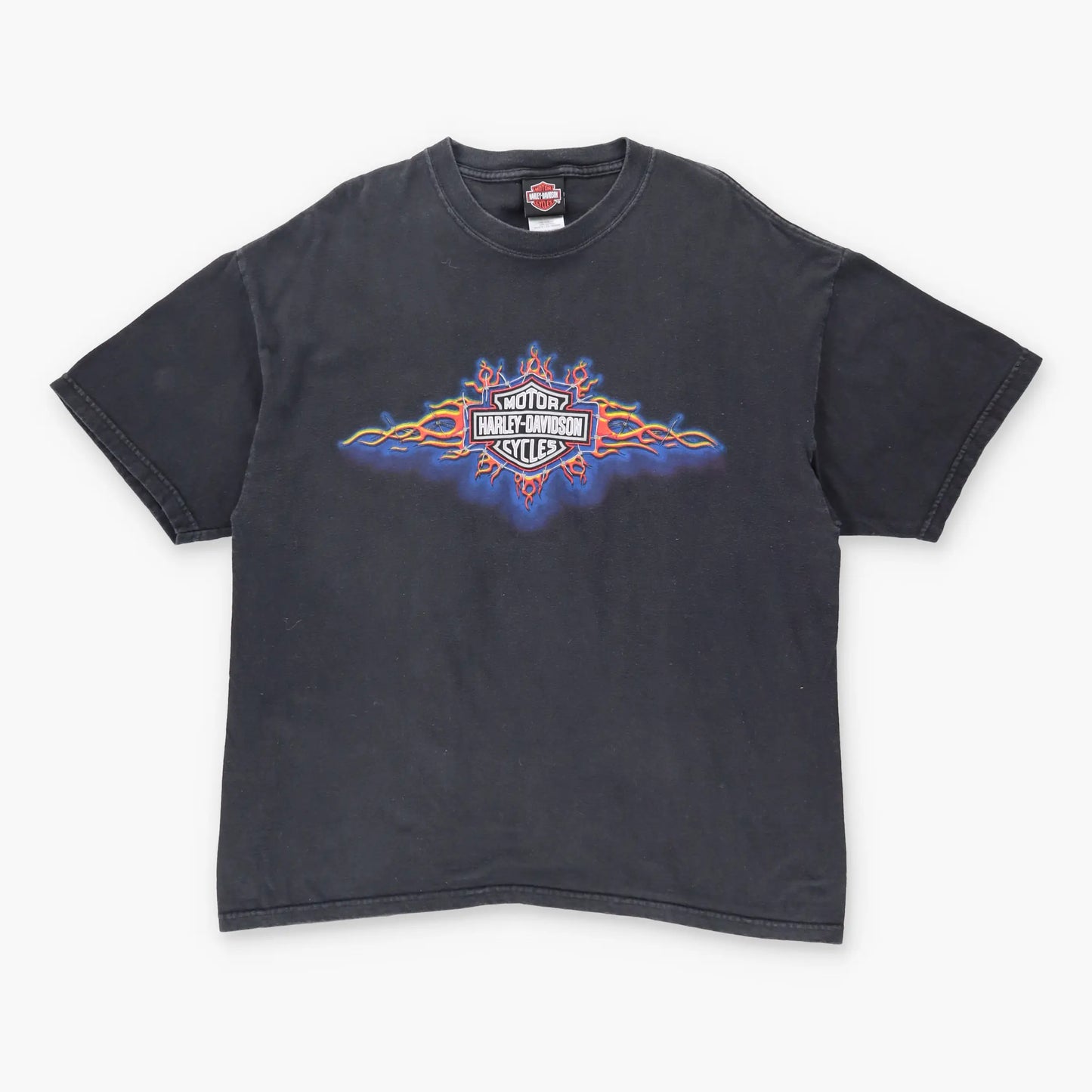 Vintage HARLEY DAVIDSON 'Downtown Seattle' USA Made Motorcycle Tee (XL)