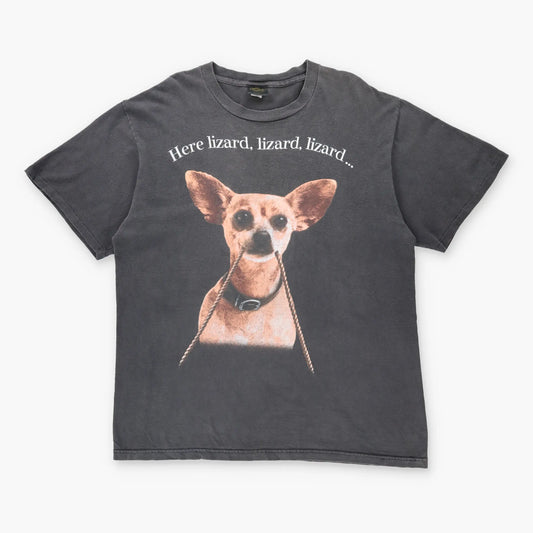 1998 Vintage TACO BELL Chihuahua "Here Lizard, Lizard, Lizard" T-Shirt USA Made (XXL)