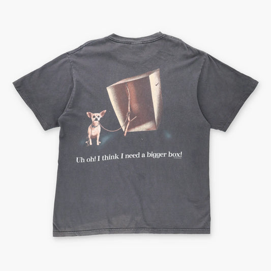 1998 Vintage TACO BELL Chihuahua "Here Lizard, Lizard, Lizard" T-Shirt USA Made (XXL)