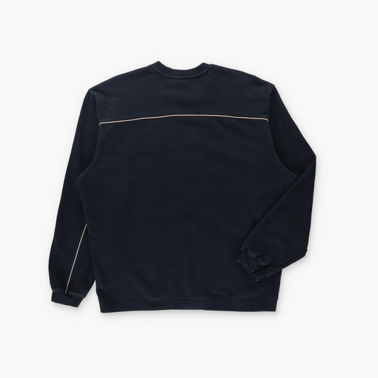 NIKE Golf Black & Light Gold Embroidered Sweatshirt (L)