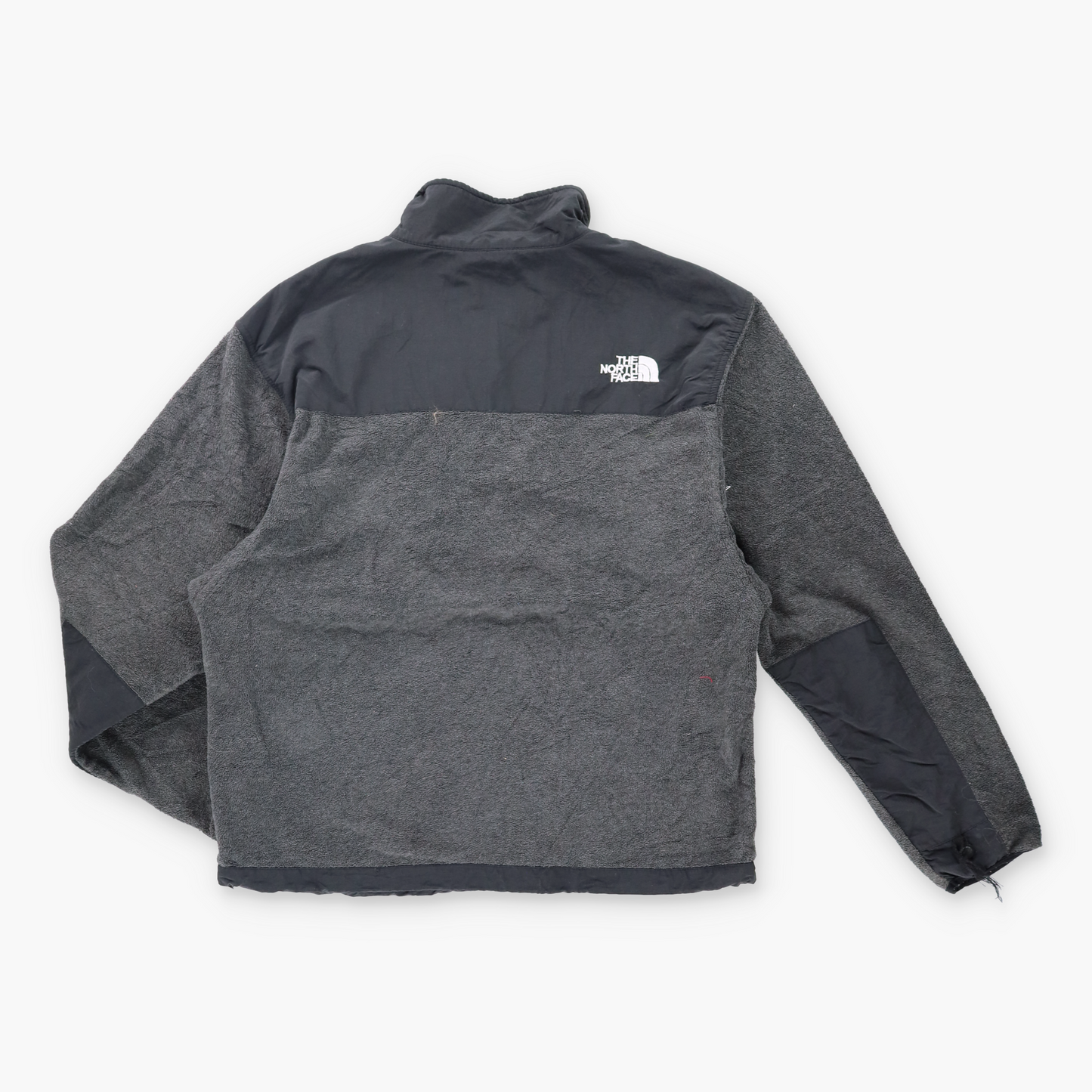 Vintage THE NORTH FACE 90's Denali Embroidered Grey Fleece Jacket (Men's M) *Aubs Vintage Sole Melbourne