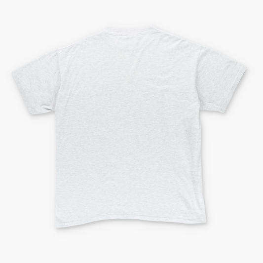 1994 White Wolf Embroidered Forest Snow Single Stitch Grey Tee (XL)