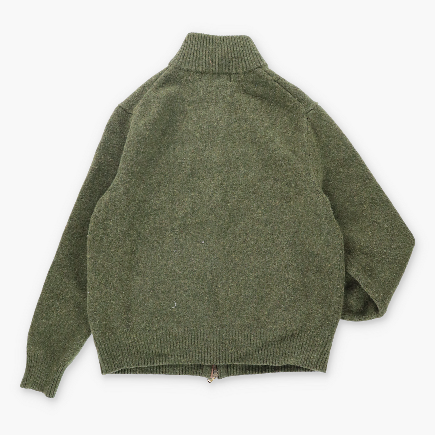 Vintage POLO RALPH LAUREN Merino Wool Green Quarter Zip Sweater *AUBS Vintage Sole Melbourne