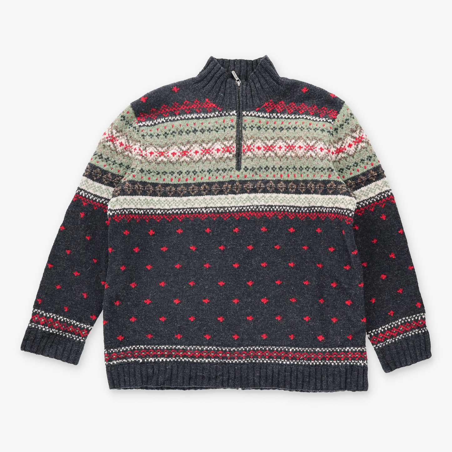 Vintage LAUREN By RALPH LAUREN Quarter Zip Knit Sweatshirt *Aubs Vintage Sole Melbourne