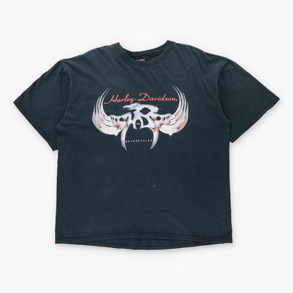 Vintage HARLEY DAVIDSON "Live To Ride" U.S Virgin Islands Y2K Tee (XL) ***COCO Vintage Sole Melbourne