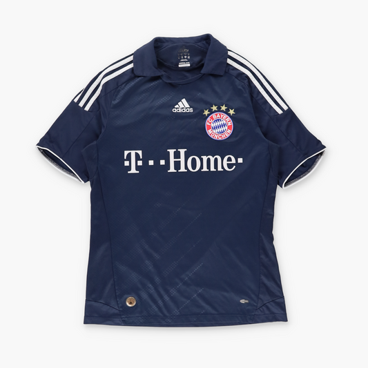 ADIDAS Bayern Munich 2008-2009 Away Navy Soccer Jersey (M)