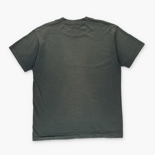 Detroit 'Real Men Drop Their Gloves' 1994 USA Made FRUIT OF THE LOOM Single Stitch T-Shirt (L)