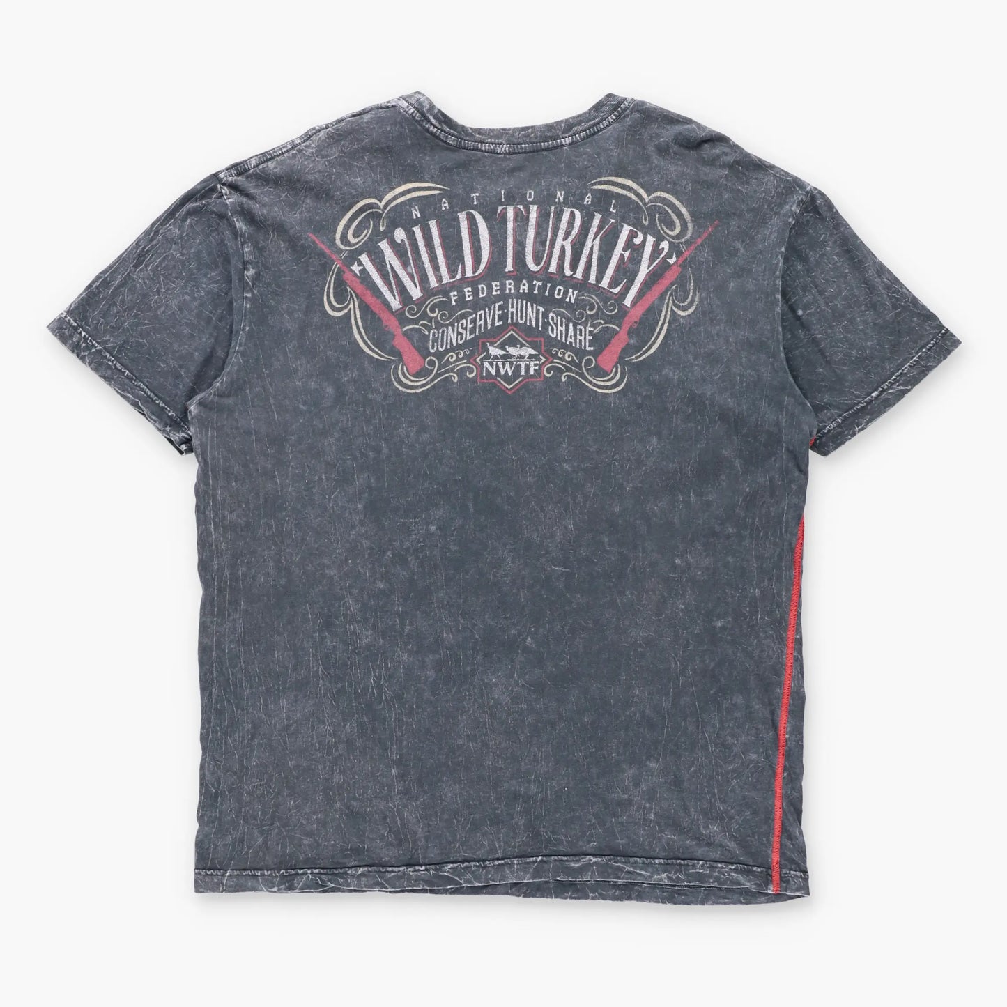 AFFLICTION "National Wild Turkey Federation" Y2K Vintage USA Made Hunting Tee (XL)