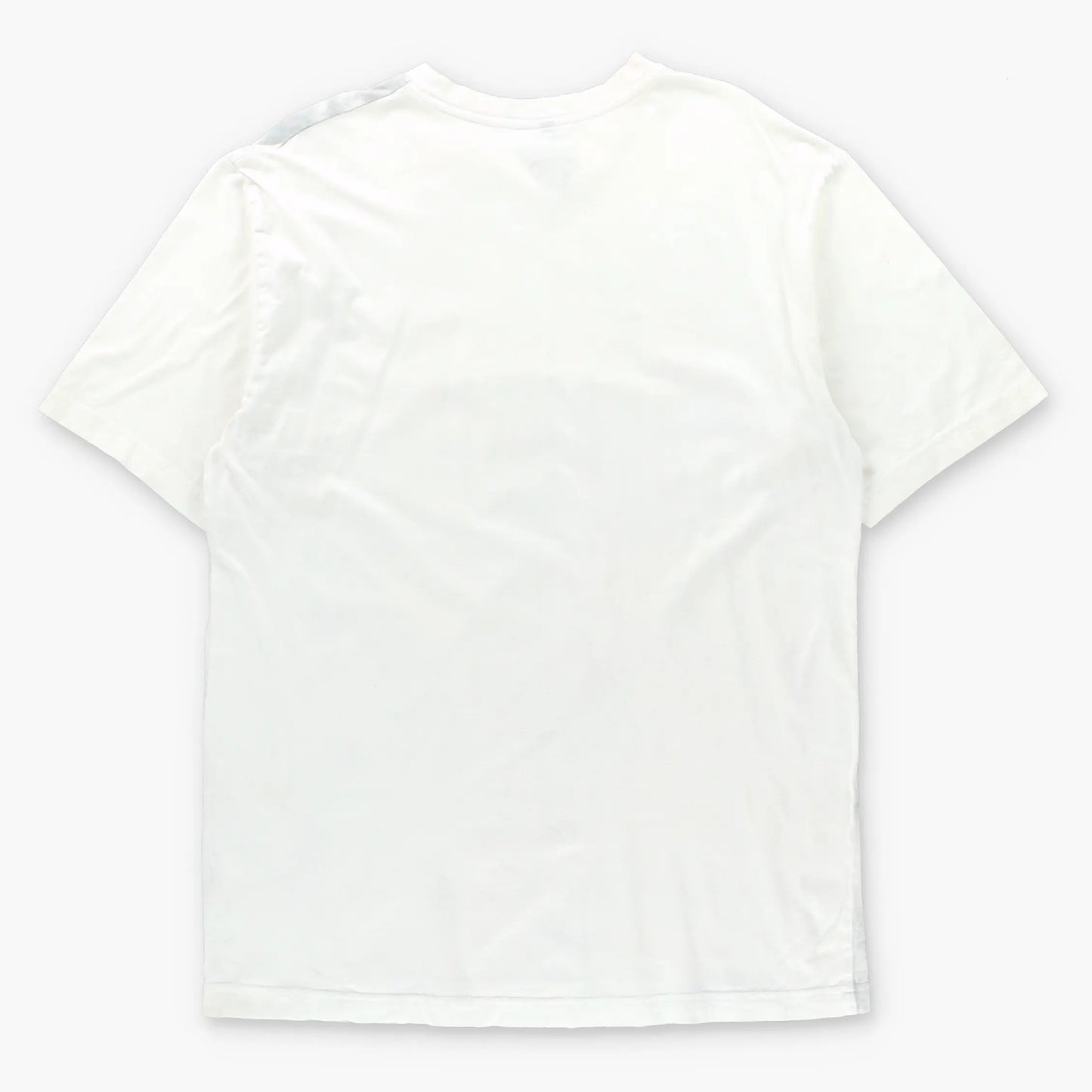 SOUTHPOLE Vintage Y2K Winged Cross Velvet Detail White T-Shirt (L TALL)