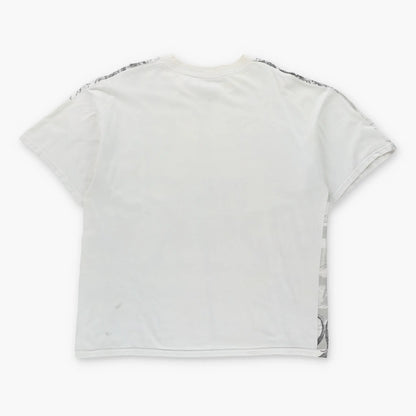MMA ELITE Chuck Liddell Vintage Y2K Ribcage Dagger & Skulls White T-Shirt (XL)