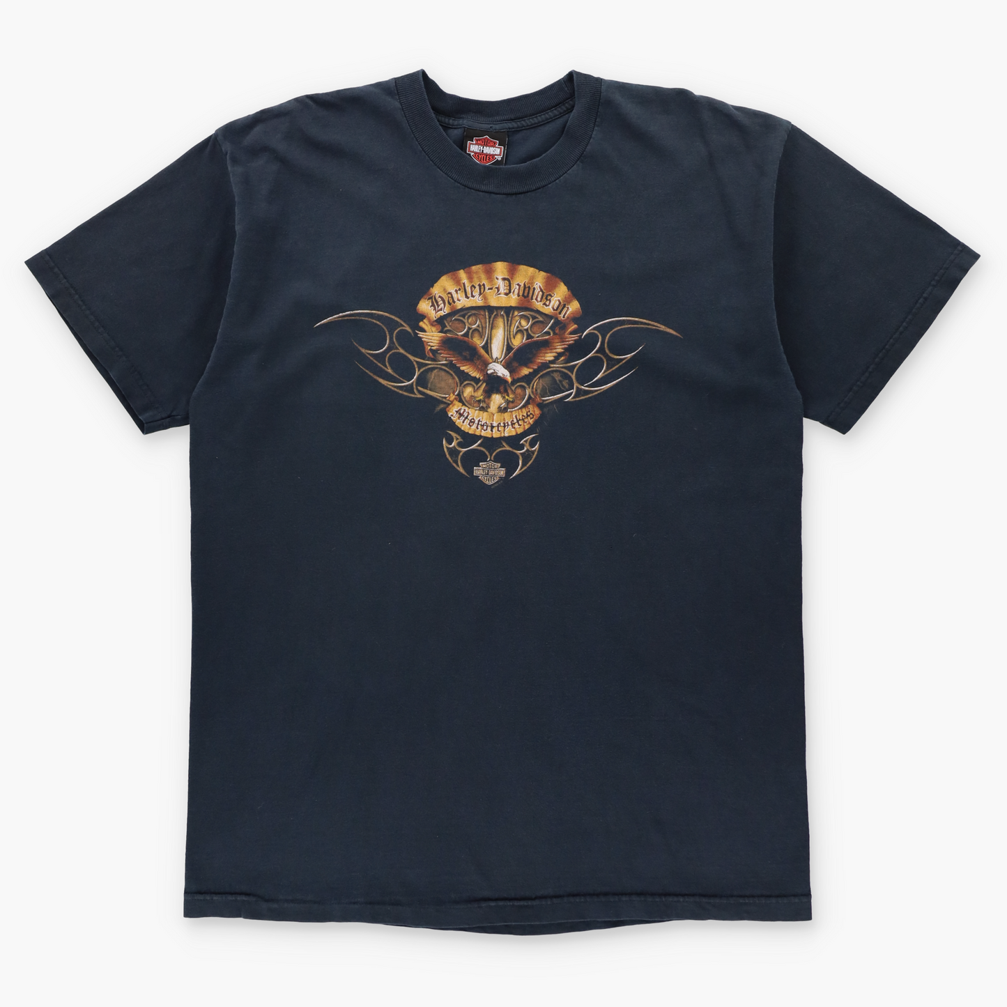 HARLEY DAVIDSON Maui Hawaii Black USA Made Double Sided T-Shirt (XL)