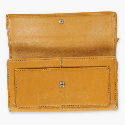 COACH Soho Yellow Pleated Leather Purse Wallet - Vintage Sole Melbourne