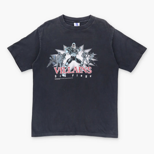 Vintage 1997 VILLAINS DC Comics Six Flags USA Made T-Shirt (L)