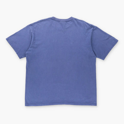 Vintage NIKE Embroidered Navy & White T-Shirt (L)