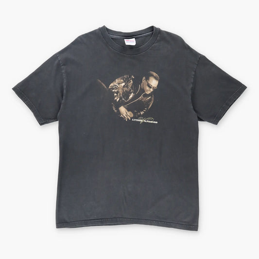 Vintage LUTHER VANDROSS R&B Memorabilia Music T-Shirt (L)