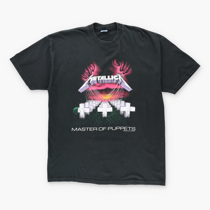 Vintage 1994 METALLICA Master of Puppets USA Made Tour Band T-Shirt (XL) Vintage Sole Melbourne