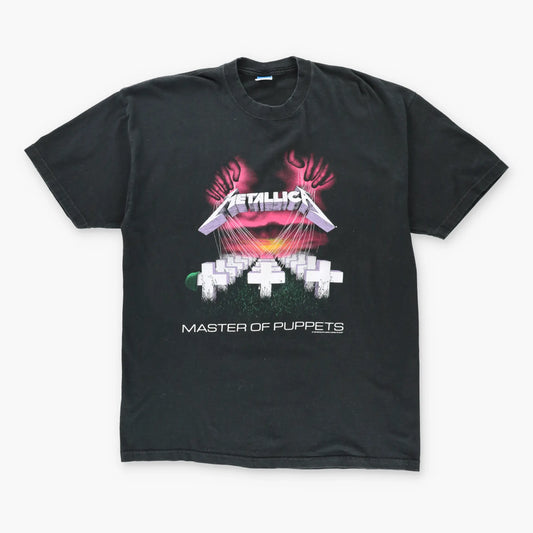 Vintage 1994 METALLICA Master of Puppets USA Made Tour Band T-Shirt (XL)