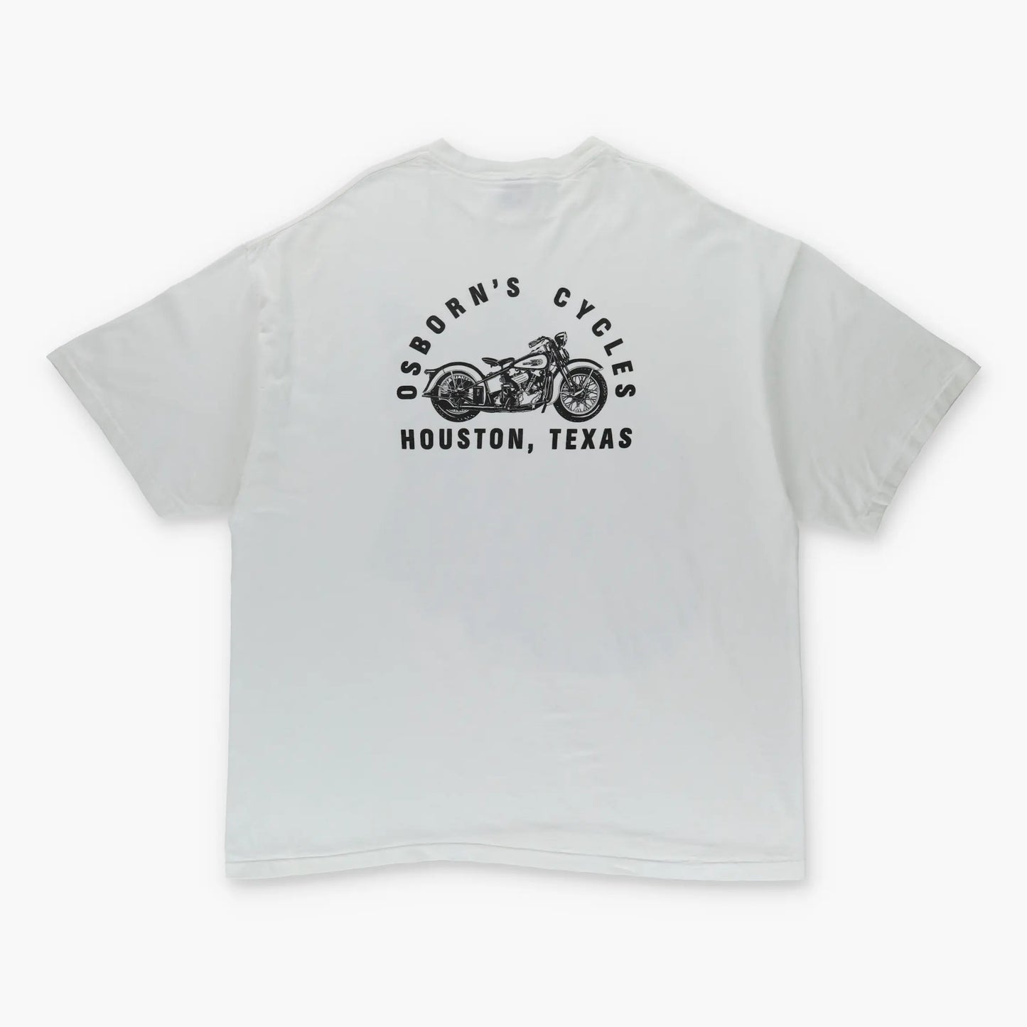 Vintage HARLEY DAVIDSON Big Wolf Texas Single Stitch Motorcycle T-Shirt (XXXL)