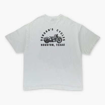 Vintage HARLEY DAVIDSON Big Wolf Texas Single Stitch Motorcycle T-Shirt (XXXL)