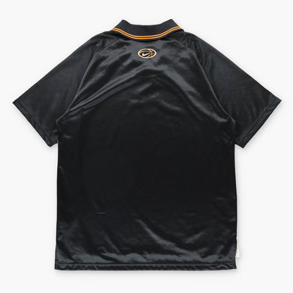 Vintage 90s NIKE Embroidered Centre Spell Out Logo Collared Basketball Jersey (L TALL)
