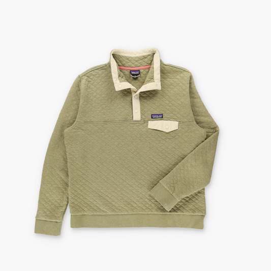 PATAGONIA Quilted 1/4 'Snap-T' Pullover Sweatshirt (XL)