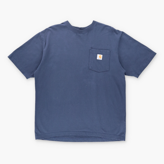 Vintage CARHARTT 'Original Fit' Navy Pocket T-Shirt (M) *Aubs Vintage Sole Melbourne