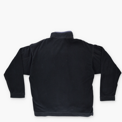 PATAGONIA 'Synchilla' Windproof Black Zip-Up Fleece Jacket (XL)