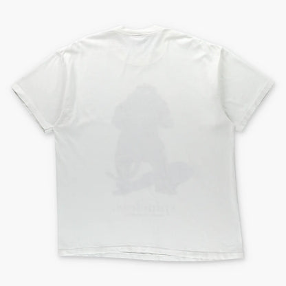 WARNER BROS Wizard Of Oz Cowardly Lion "Got A Lot Of Nerve" Single Stitch White T-Shirt USA Made (XL-XXL) Vintage Sole Melbourne