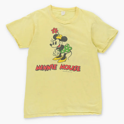 Vintage WALT DISNEY Minnie Mouse Front Back USA Made Tee (XS)