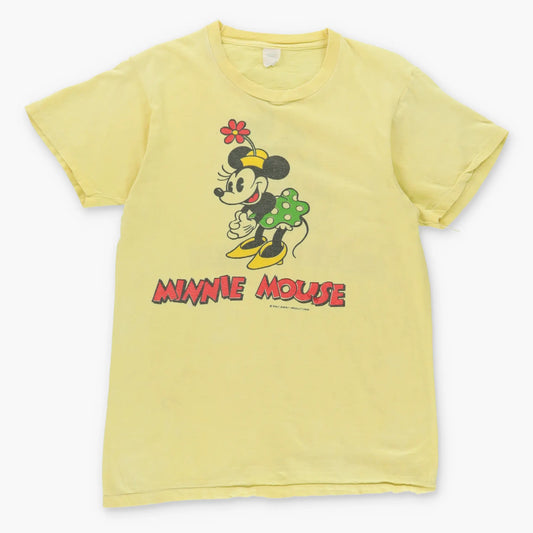 Vintage WALT DISNEY Minnie Mouse Front Back USA Made Tee (XS)