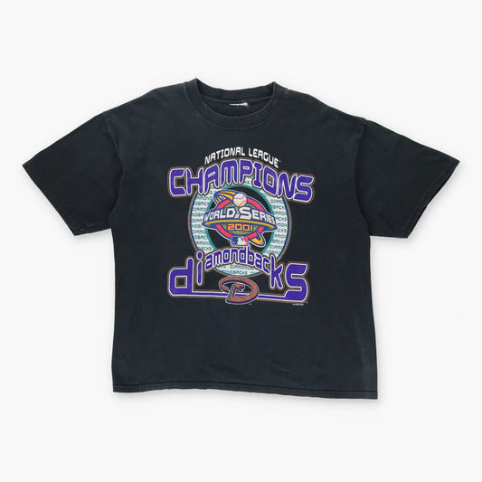 Vintage DIAMONDBACKS World Series Champions MLB Baseball T-Shirt (L-XL)