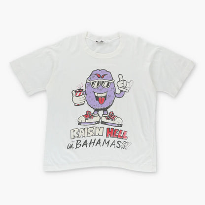 Vintage 'Raisin Hell' Bahamas Comedy Single Stitch T-Shirt (S)