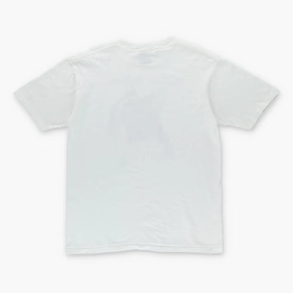 Vintage 1989 Boston Terrier Dog Sketch Single Stitch White T-Shirt (M-L)