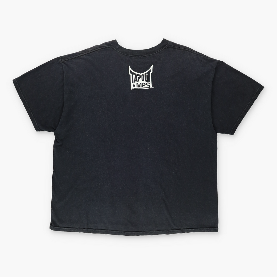 TAPOUT MPS "Out Skill, Out Last" Y2K Wrestling Tee (XXL)