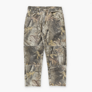 WRANGLER x REALTREE Camo Double Knee Pants (34x30)