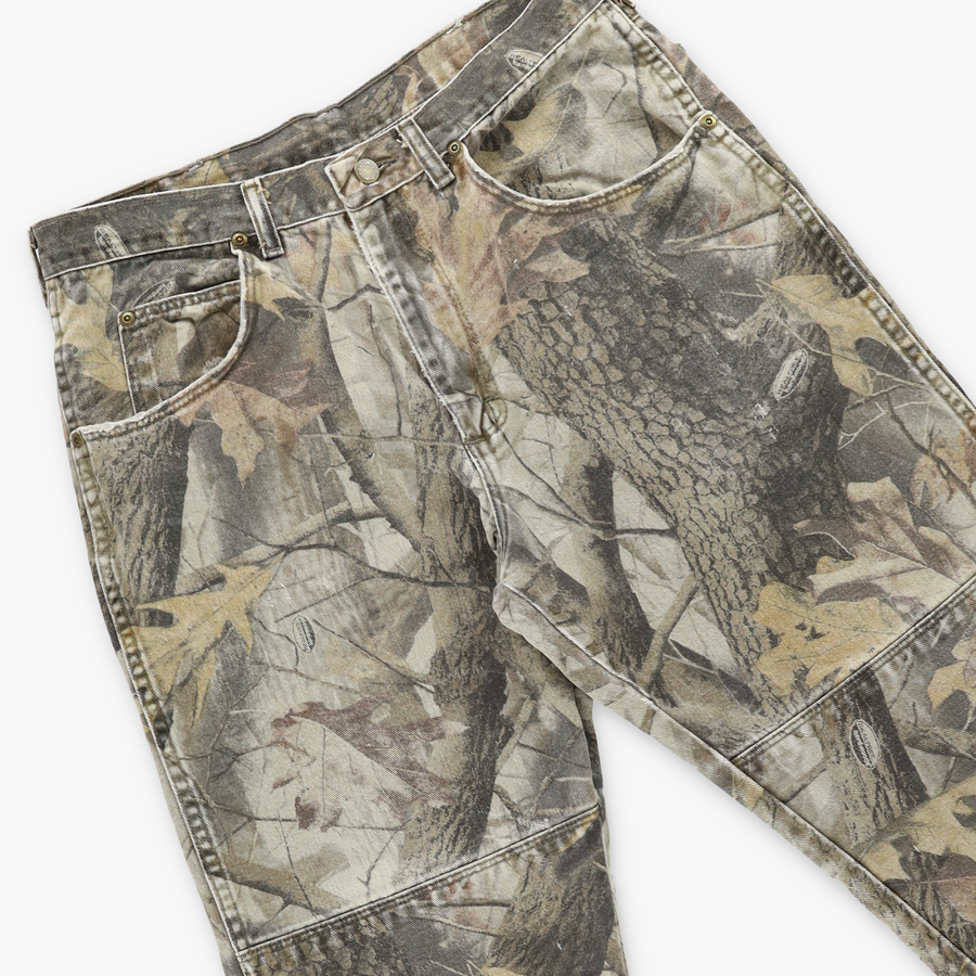 WRANGLER x REALTREE Camo Double Knee Pants (34x30)